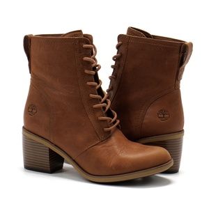 Timberland Brynlee Park Lace Up Heeled booties Women's Size 6